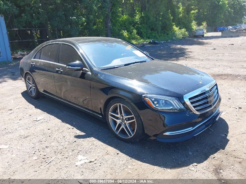 2018 MERCEDES-BENZ S 450 450 4MATIC