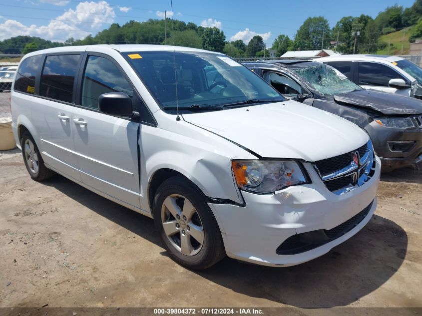 2013 DODGE GRAND CARAVAN SE