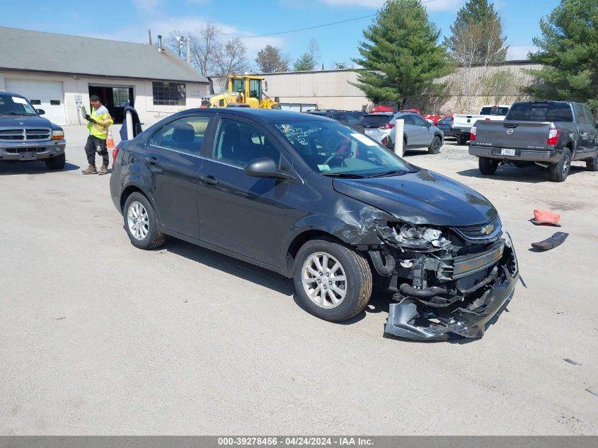 2020 CHEVROLET SONIC FWD  LT