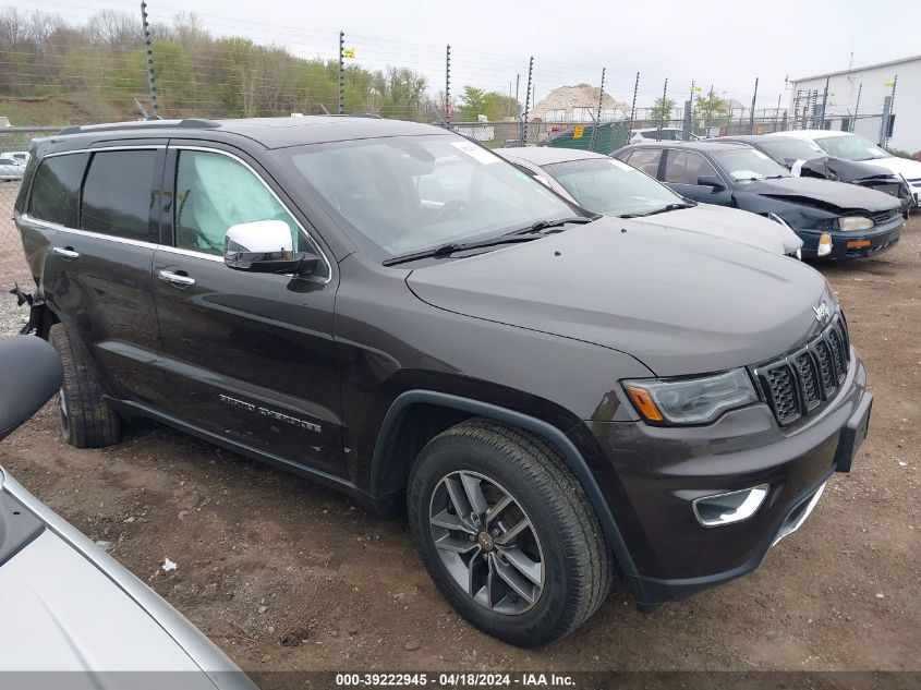 2017 JEEP GRAND CHEROKEE LIMITED 4X4