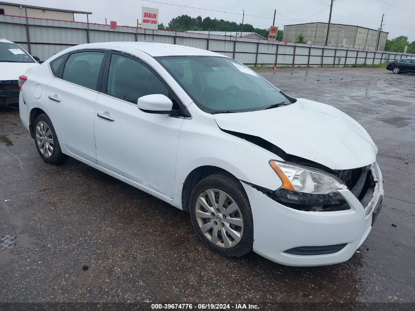 2014 NISSAN SENTRA FE+ S/FE+ SV/S/SL/SR/SV