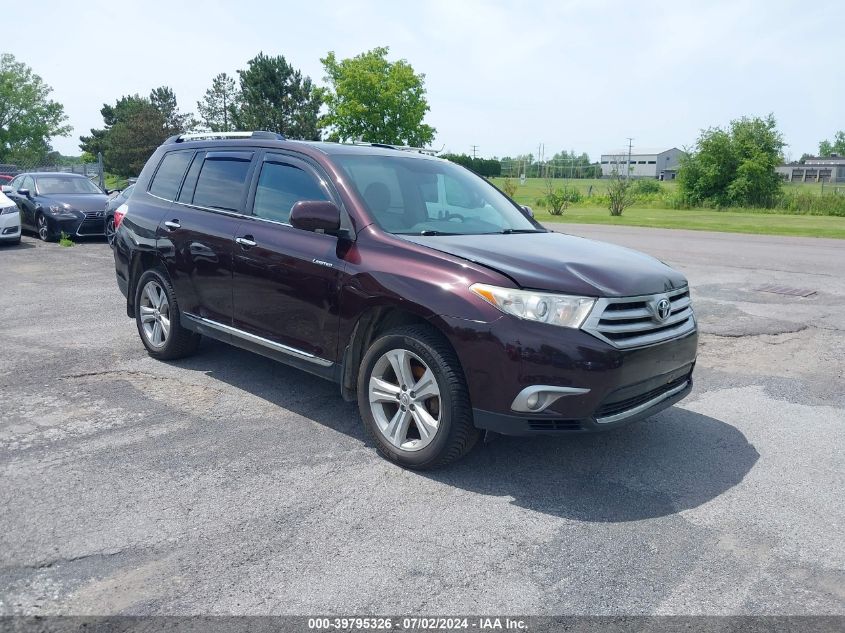 2013 TOYOTA HIGHLANDER LIMITED V6