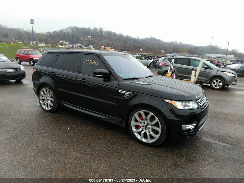 2016 LAND ROVER RANGE ROVER SPORT 5.0L V8 SUPERCHARGED/5.0L V8 SUPERCHARGED DYNAMIC