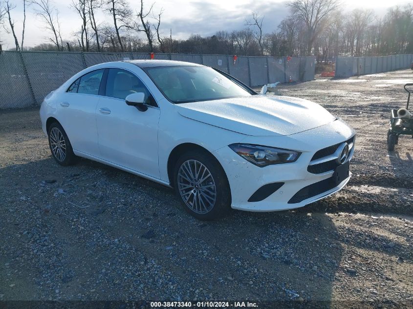 2023 MERCEDES-BENZ CLA 250 COUPE 4MATIC