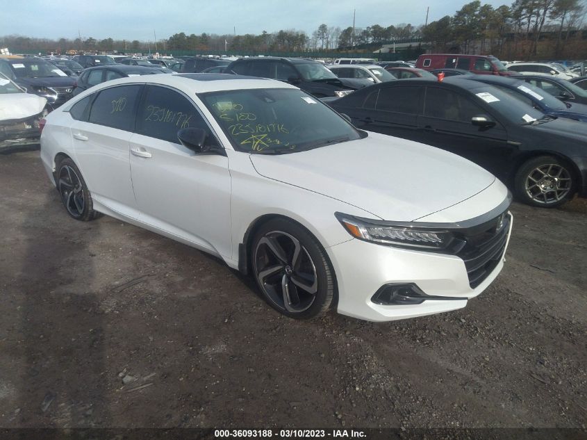 2021 HONDA ACCORD SPORT