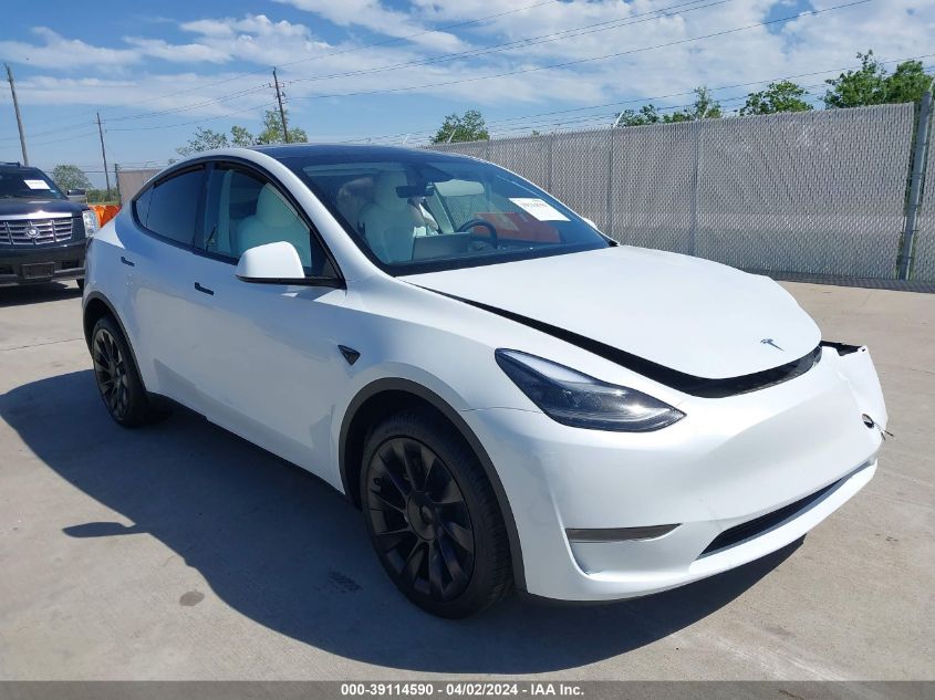 2024 TESLA MODEL Y LONG RANGE DUAL MOTOR ALL-WHEEL DRIVE