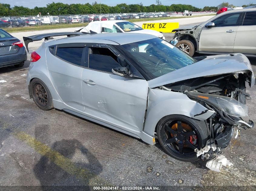 2014 HYUNDAI VELOSTER TURBO W/BLACK