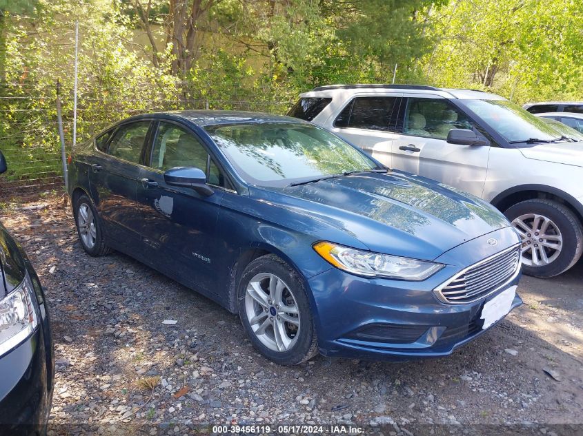 2018 FORD FUSION HYBRID S