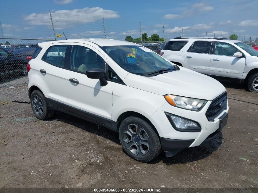 2018 FORD ECOSPORT S