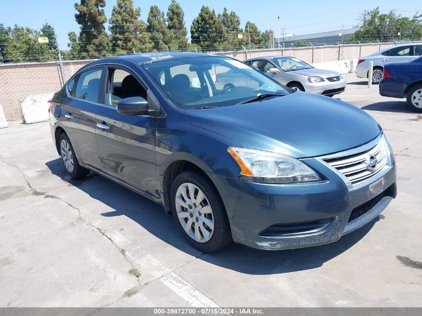 2014 NISSAN SENTRA FE+ S/FE+ SV/S/SL/SR/SV