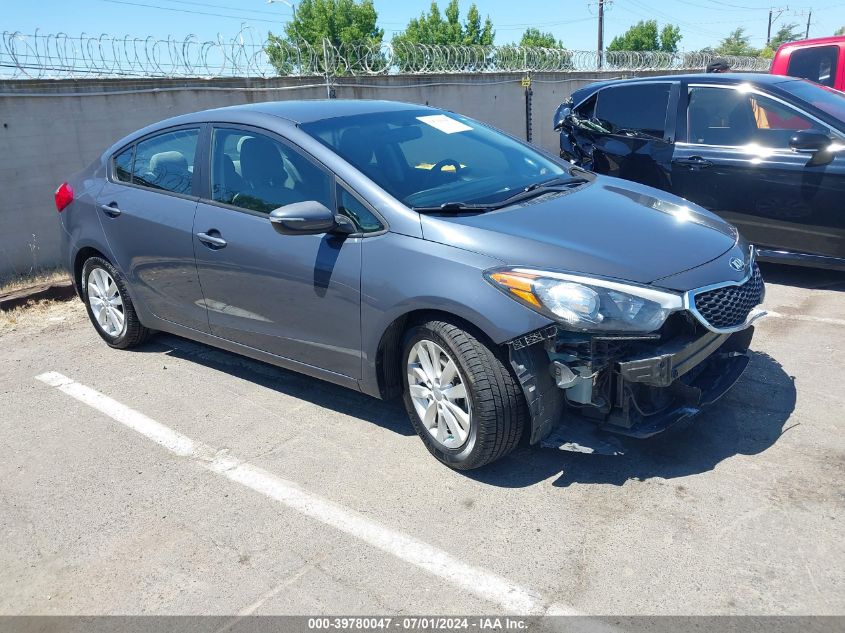 2015 KIA FORTE LX