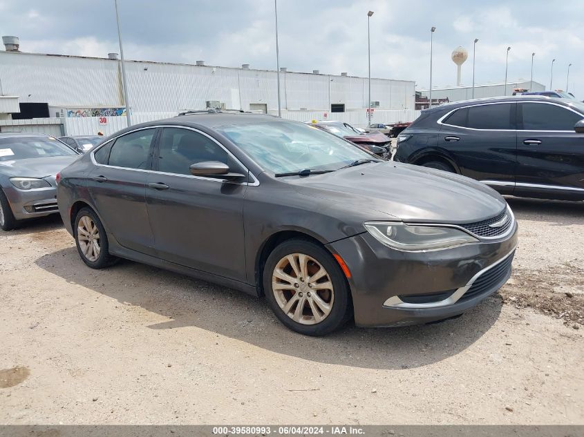 2016 CHRYSLER 200 LIMITED