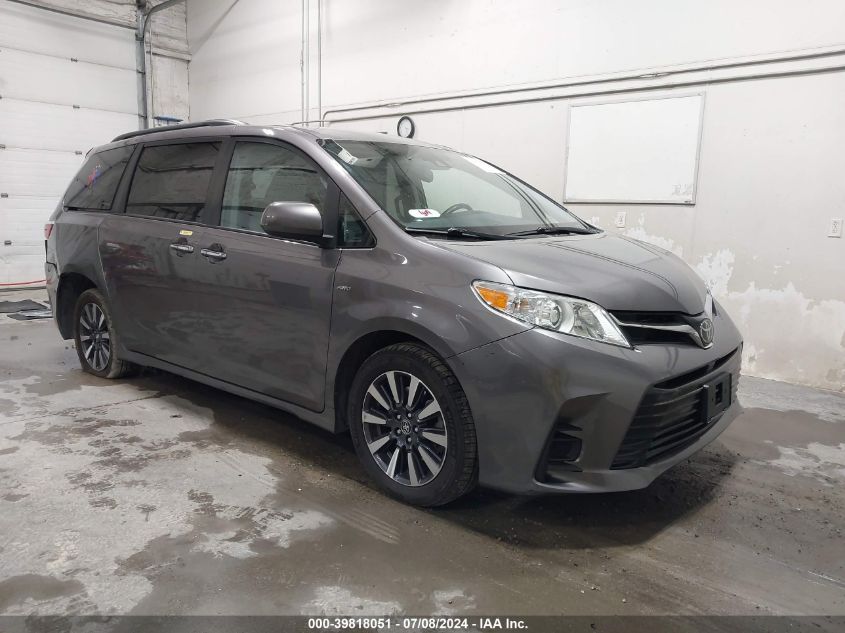 2019 TOYOTA SIENNA LE 7 PASSENGER