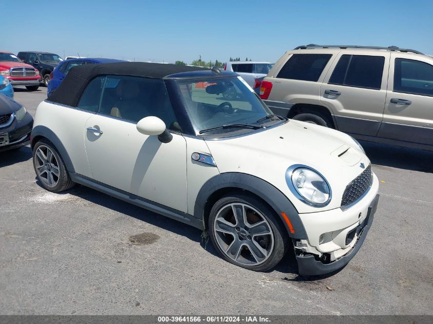 2013 MINI CONVERTIBLE COOPER S