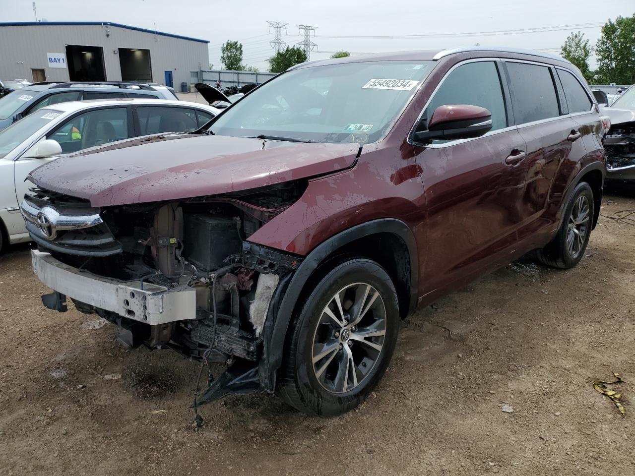 2016 TOYOTA HIGHLANDER XLE