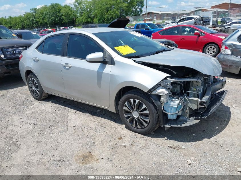 2016 TOYOTA COROLLA L