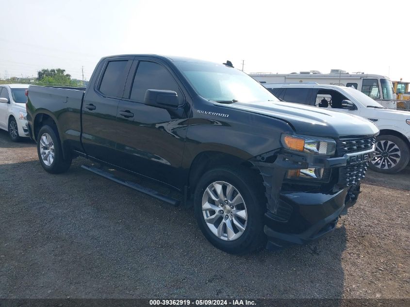 2020 CHEVROLET SILVERADO 1500 2WD DOUBLE CAB STANDARD BED CUSTOM