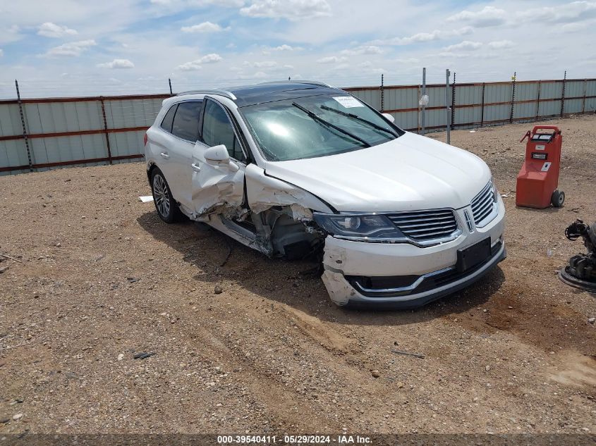 2016 LINCOLN MKX RESERVE