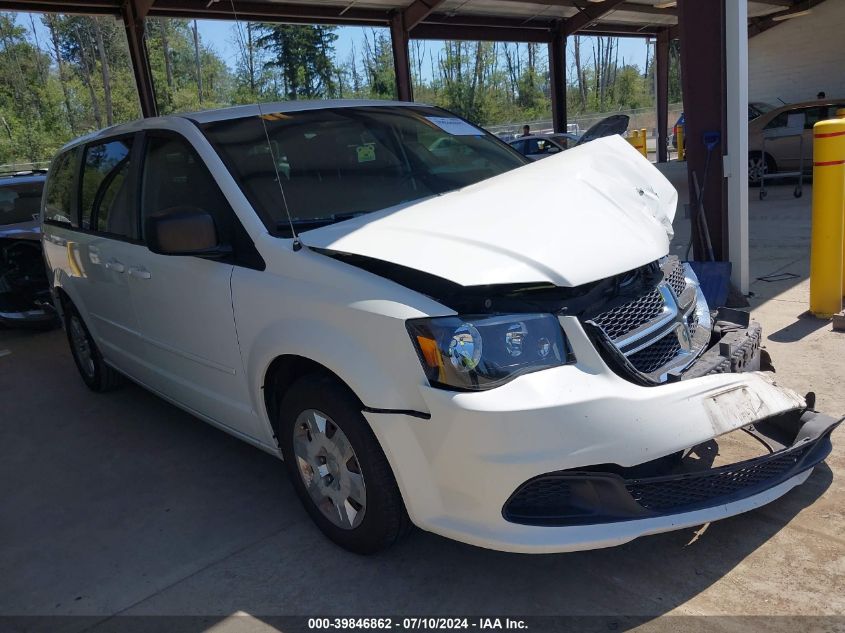 2012 DODGE GRAND CARAVAN SE/AVP