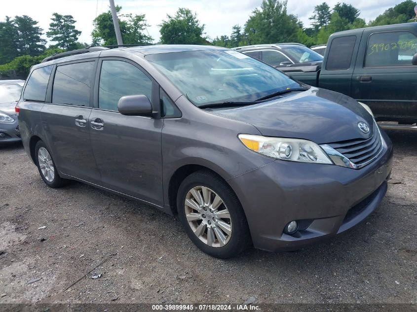 2011 TOYOTA SIENNA XLE