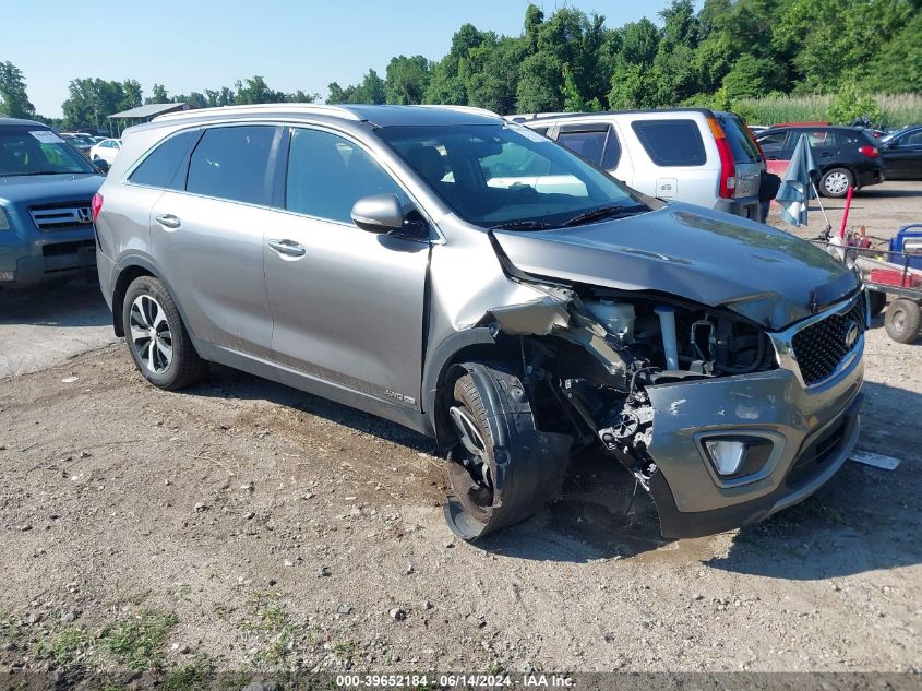 2016 KIA SORENTO 3.3L EX