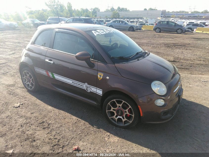 2012 FIAT 500 SPORT