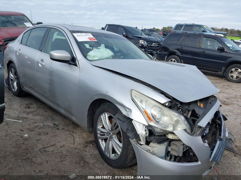 2012 INFINITI G37 JOURNEY