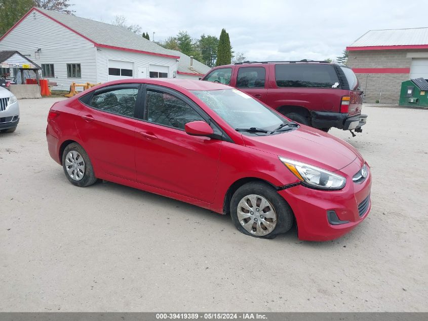 2016 HYUNDAI ACCENT SE