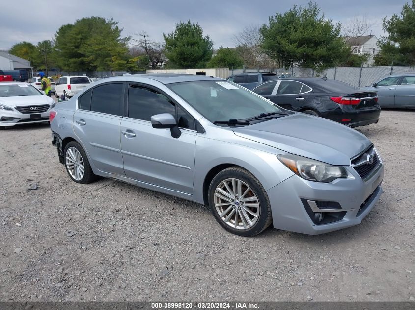 2016 SUBARU IMPREZA 2.0I LIMITED