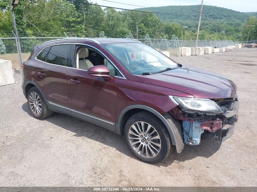 2017 LINCOLN MKC RESERVE