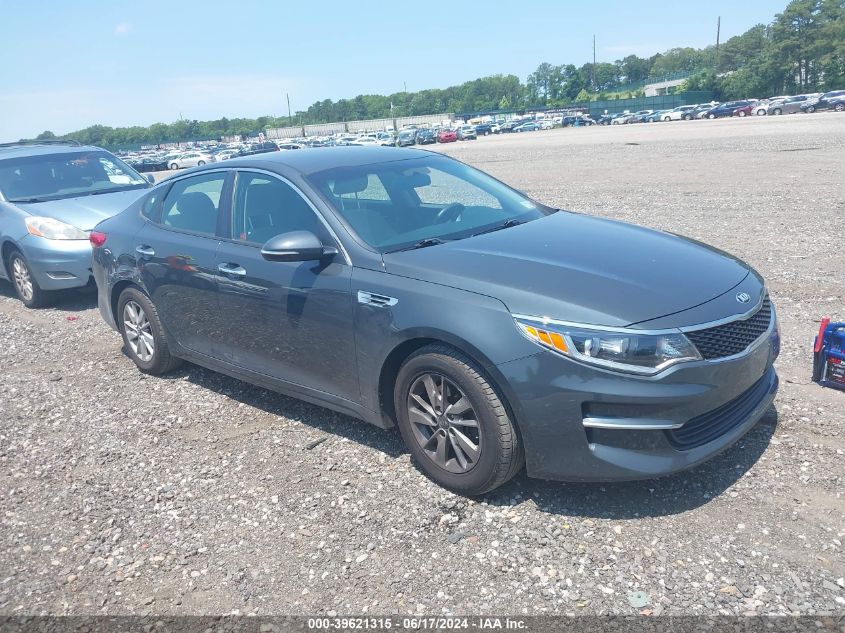 2016 KIA OPTIMA LX