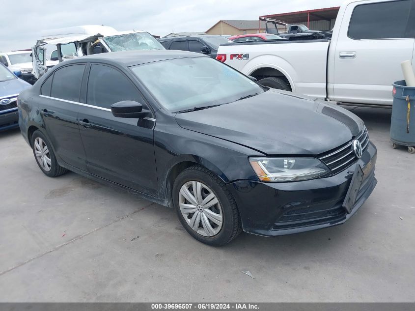 2017 VOLKSWAGEN JETTA 1.4T S