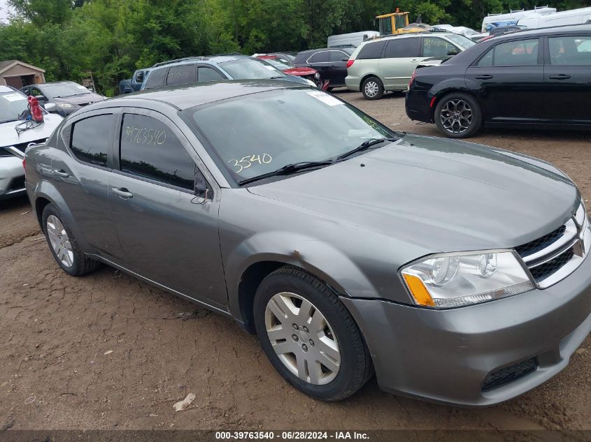 2012 DODGE AVENGER SE