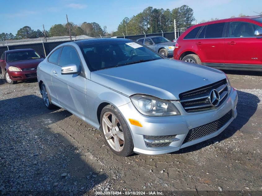 2013 MERCEDES-BENZ C 250