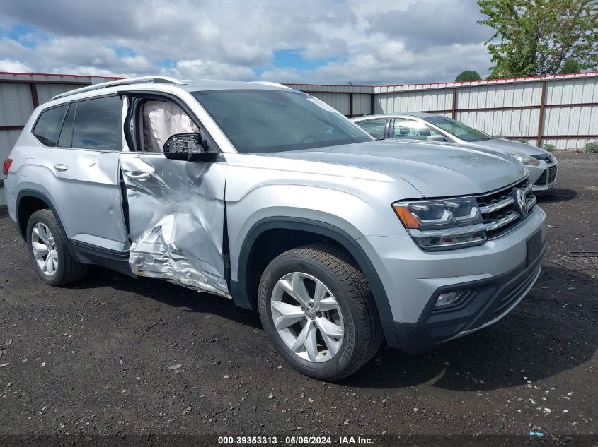 2019 VOLKSWAGEN ATLAS 3.6L V6 SE