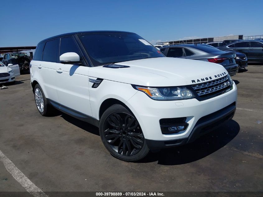 2017 LAND ROVER RANGE ROVER SPORT 3.0L V6 SUPERCHARGED HSE