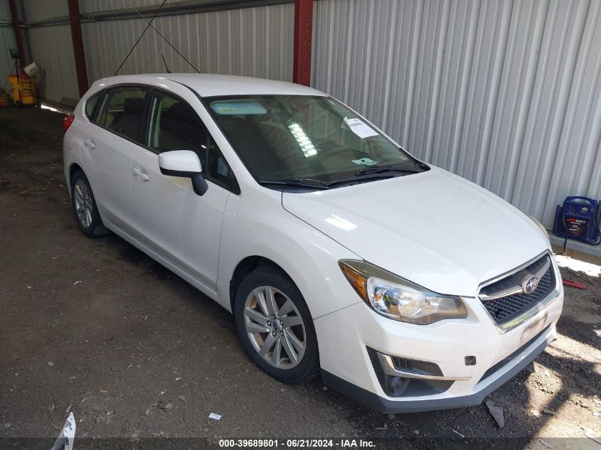 2015 SUBARU IMPREZA 2.0I PREMIUM