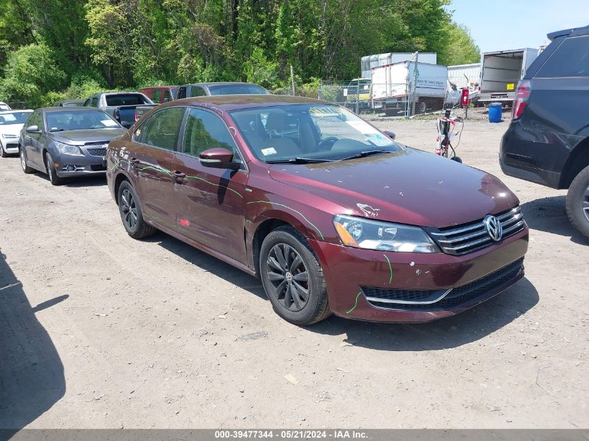 2013 VOLKSWAGEN PASSAT 2.5L S/2.5L WOLFSBURG EDITION