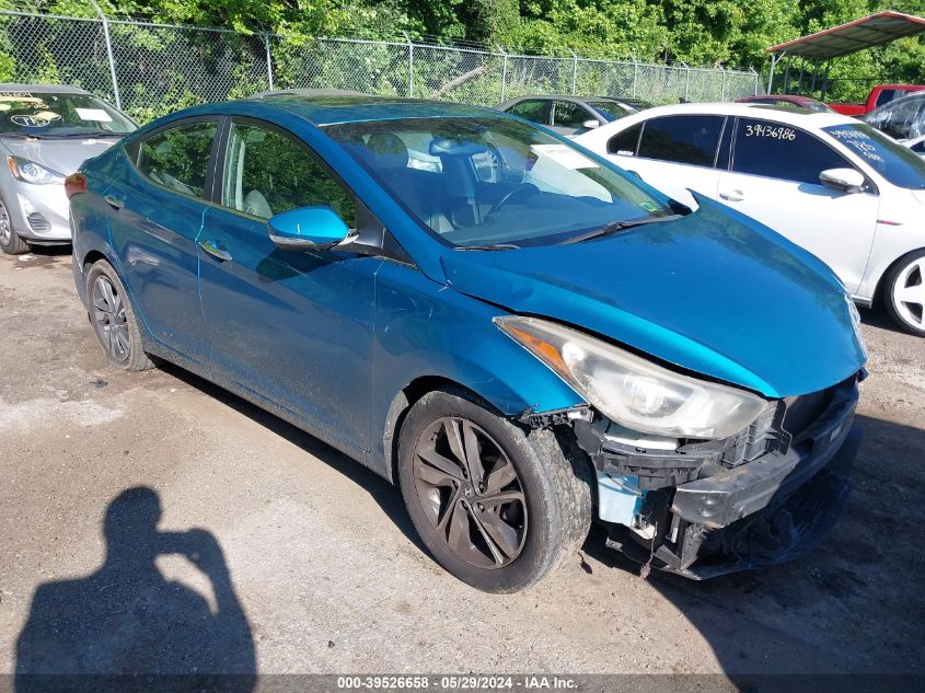 2014 HYUNDAI ELANTRA LIMITED