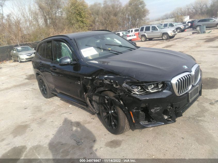 2022 BMW X3 XDRIVE30I