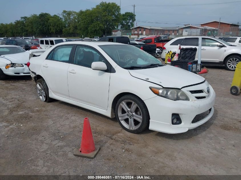 2013 TOYOTA COROLLA S