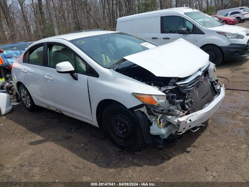 2012 HONDA CIVIC LX