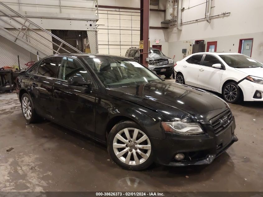 2012 AUDI A4 2.0T PREMIUM