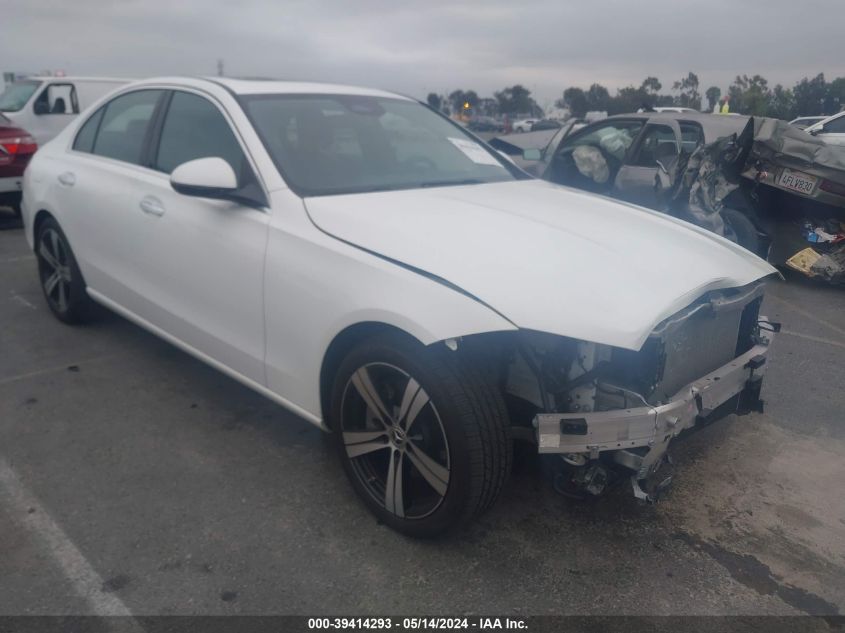 2022 MERCEDES-BENZ C 300 SEDAN