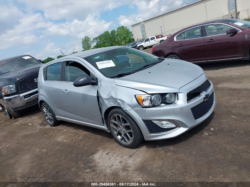 2015 CHEVROLET SONIC RS MANUAL