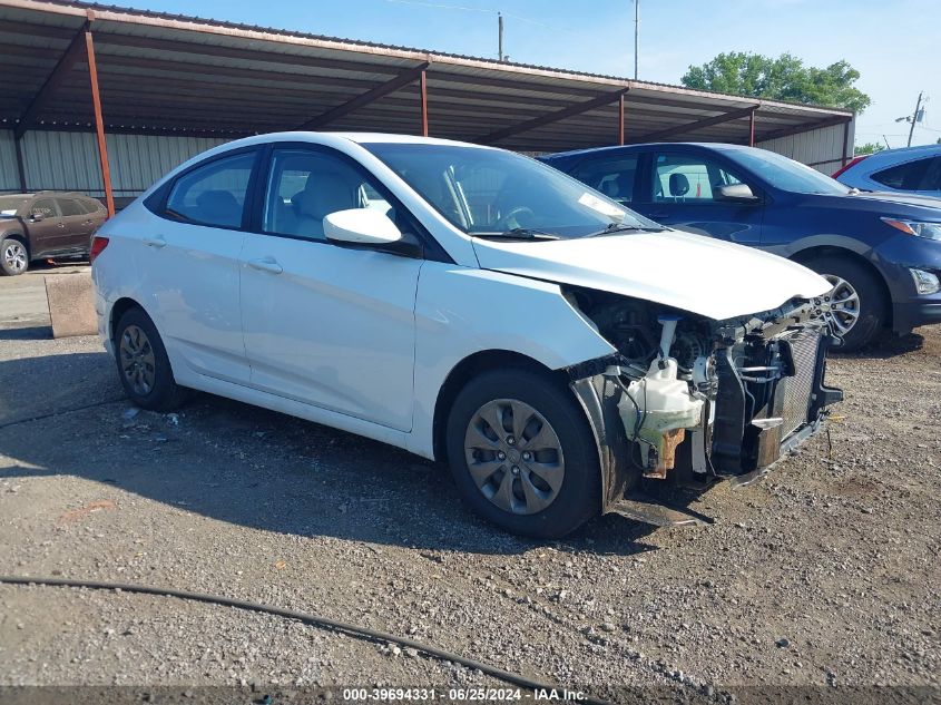 2016 HYUNDAI ACCENT SE