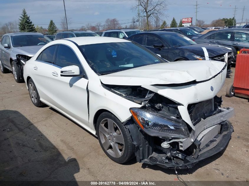 2016 MERCEDES-BENZ CLA 250