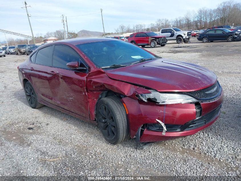 2015 CHRYSLER 200 S