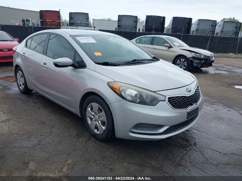 2015 KIA FORTE LX