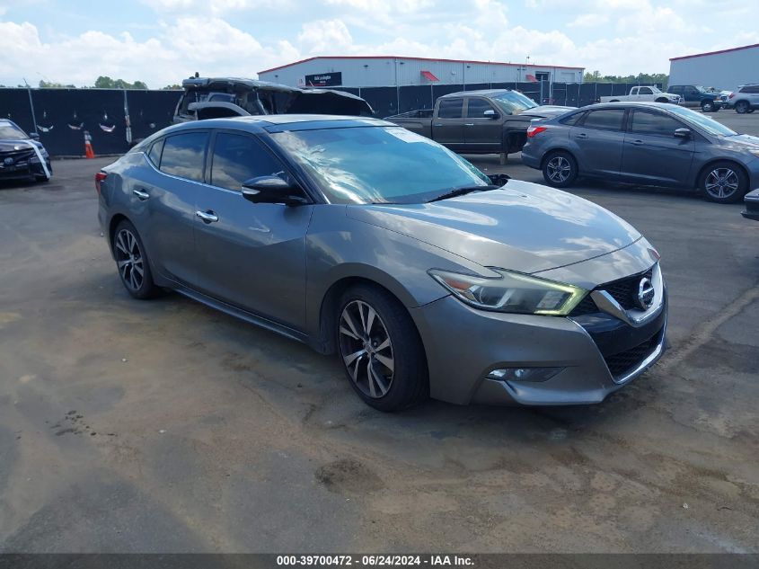 2016 NISSAN MAXIMA 3.5 PLATINUM/3.5 S/3.5 SL/3.5 SR/3.5 SV